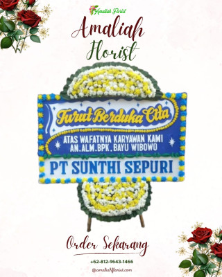 Papan Bunga Duka di Nagarawangi