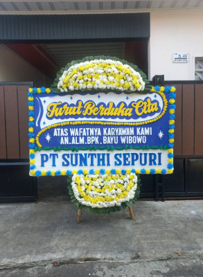 Papan Bunga Duka di Nagarawangi