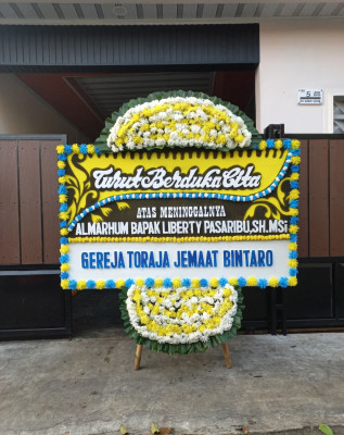 Papan Bunga Duka di Nagarawangi