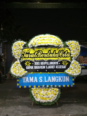Papan Bunga Duka di Nagarawangi